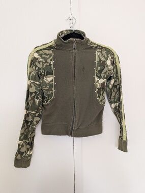 y2k baddie cameo zip up
